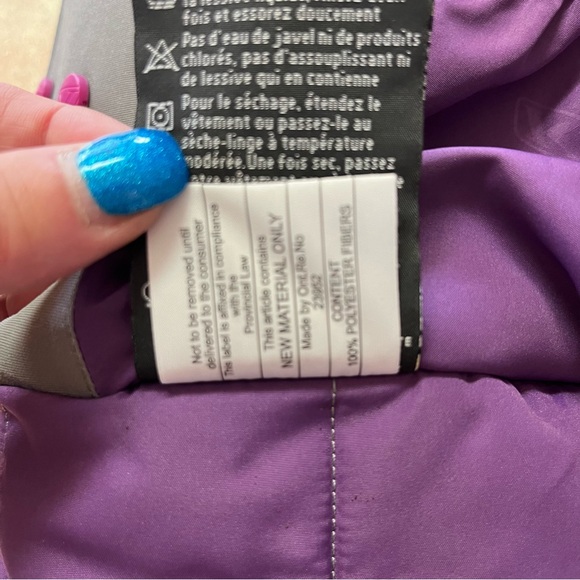 Klim's Allure Insulated Winter Snow Ski/Sledding Gore-Tex Purple Jacket - Picture 6 of 16